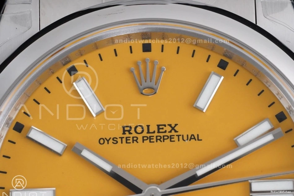 Contemporary Steel Oyster Best Dial 904L DD3230 Yellow VSF Perpetual Edition 41mm 953 124300 V 1:1 1107